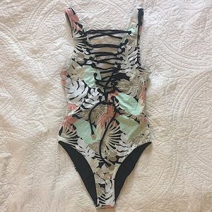 Zulu & Zephyr Lace-Up One Piece